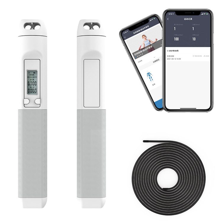 Corde di salto intelligente con APP Calcolatore di calorie sportive Corde di salto fitness Lunghezza regolabile