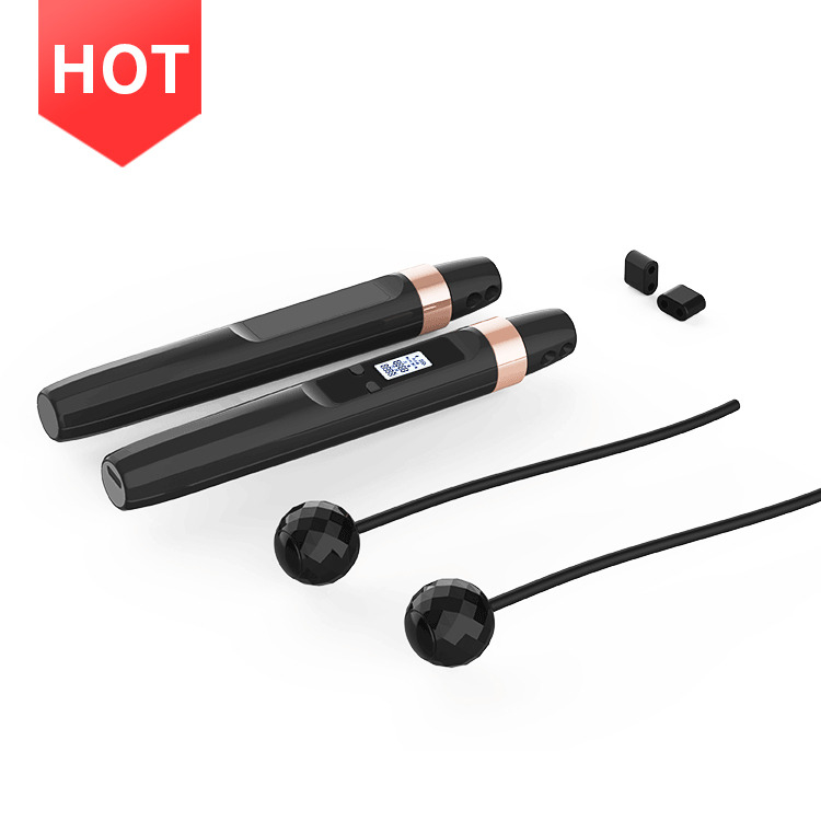 Regolabile caricato filo d'acciaio di supporto salto corda Smart Sport Home Fitness Counter