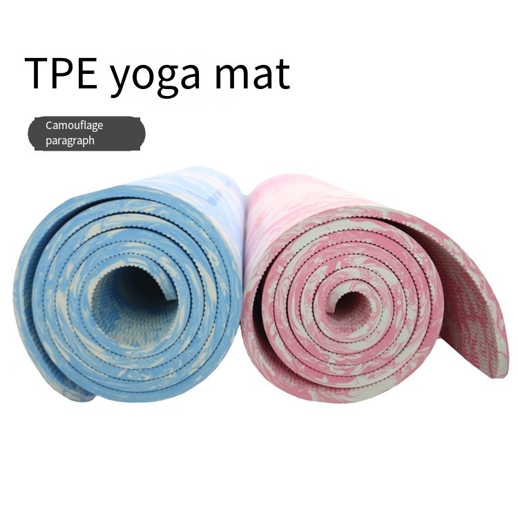 Urich Anti Slip Leggero TPE Yoga Mat 173cm Rosa Mat Esercizio per Yoga e Pilates