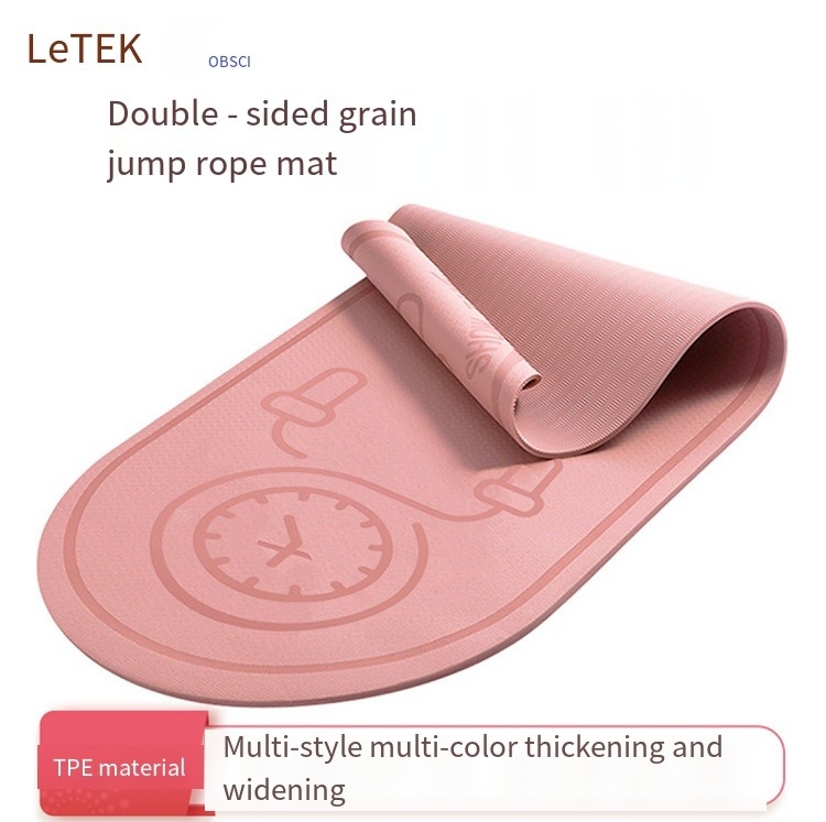 Urich Skipping Pad Silent Anti-Slip Waterproof Fitness Mat per allenamento in casa