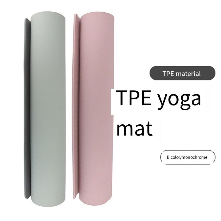 Logo personalizzato TPE Yoga e Pilates Mat di Urich Modello EG0146 colore rosa 173cm Lunghezza