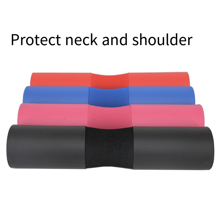 Barbell pad per squat, lunghezza e spinta dell'anca Spugna di schiuma fornisce supporto al collo e alle spalle