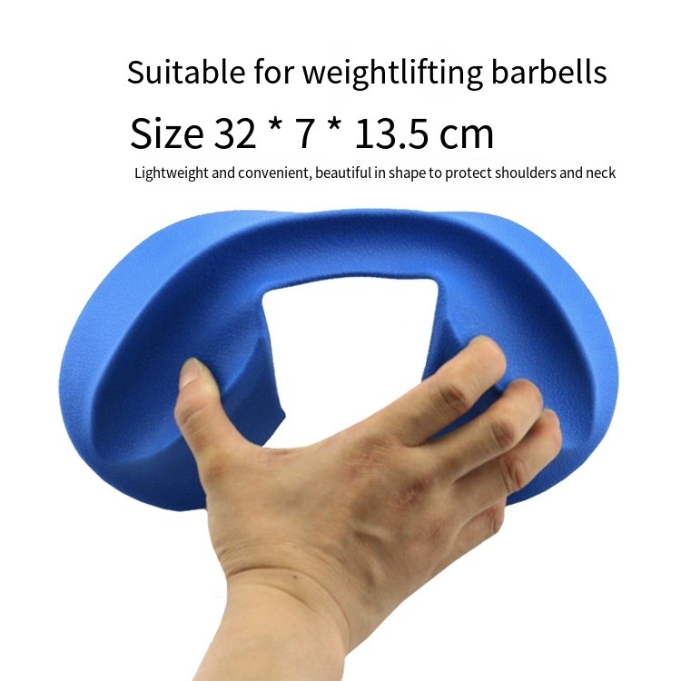Barbell pad per squat, lunghezza e spinta dell'anca Spugna di schiuma fornisce supporto al collo e alle spalle