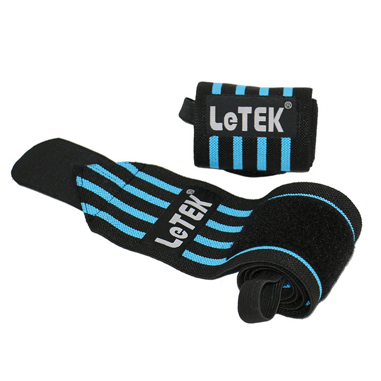Logo personalizzato 100% di cotone polso universale ginocchio cuscinetti Confortevole design per evitare lesioni
