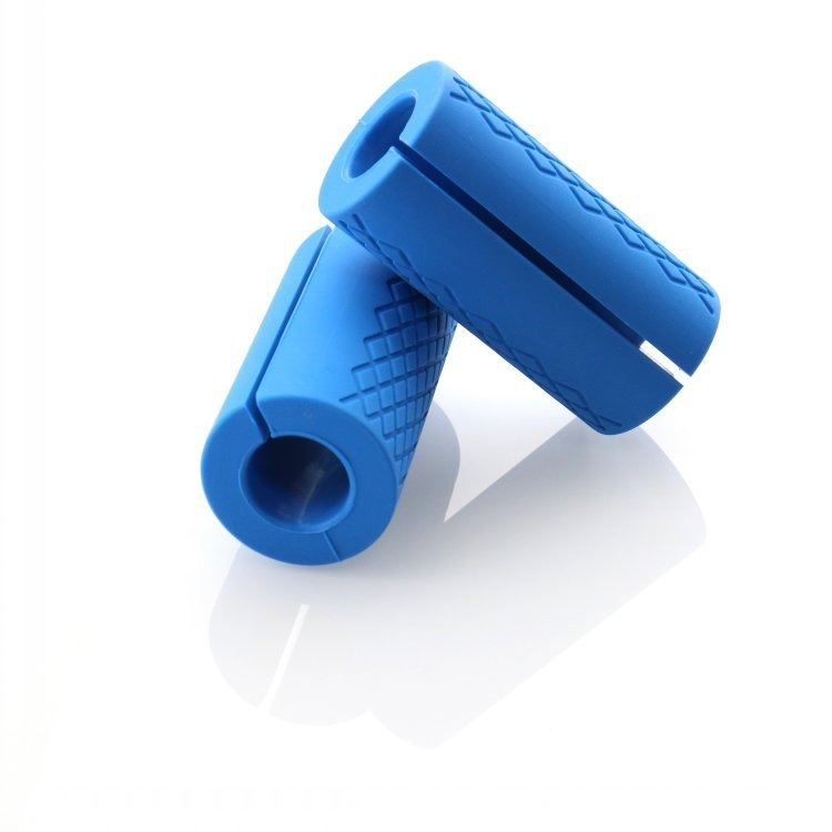 Appoggio per manubrio in schiuma in rilievo per allenamento di forza con appoggio per manubrio in gel di silice antiscivolo