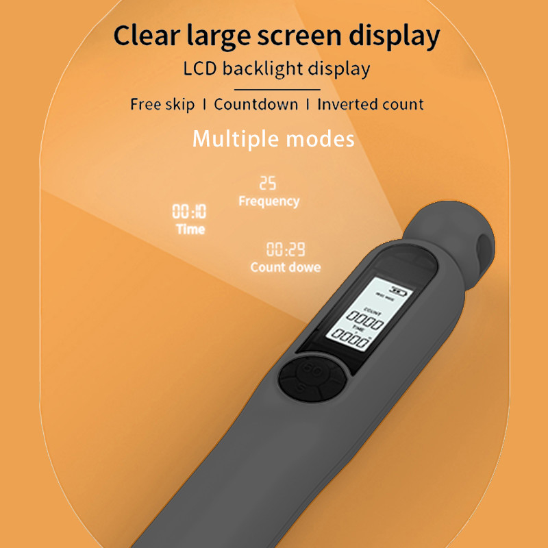 Cancelliere la corda per bruciare i grassi Sport professionale Conteggio elettronico intelligente Salto a corda Non Bluetooth