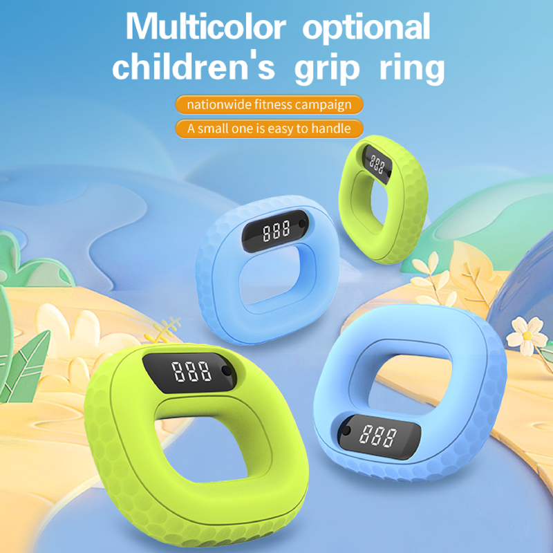 Grippo fitness multifunzionale allenamento Finger Strength Grip Wrist Strength Anello di conteggio elettronico ricaricabile