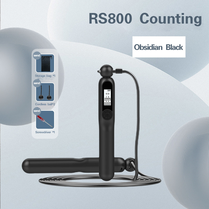 Cancelliere la corda per bruciare i grassi Sport professionale Conteggio elettronico intelligente Salto a corda Non Bluetooth