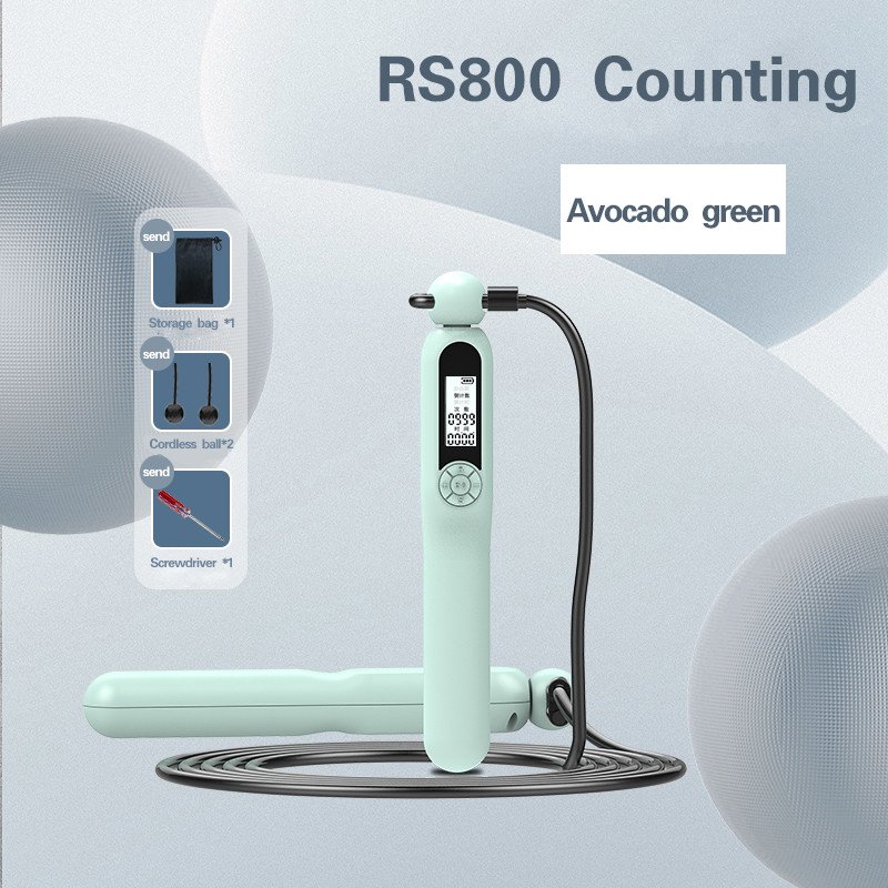 Cancelliere la corda per bruciare i grassi Sport professionale Conteggio elettronico intelligente Salto a corda Non Bluetooth